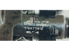 Recambio de inyector para citroen c3 1.4 hdi exclusive referencia OEM IAM 9650059780  