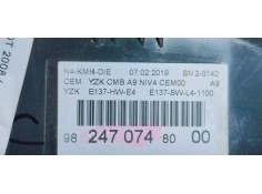 Recambio de cuadro instrumentos para peugeot 2008 (--.2013) 1.5hdi 100 fap referencia OEM IAM 9824142380  