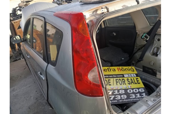 Recambio de piloto trasero izquierdo para nissan note (e11e) acenta referencia OEM IAM   