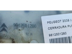 Recambio de cerradura puerta trasera izquierda para peugeot 2008 (--.2013) 1.5hdi 100 fap referencia OEM IAM 9812501280  