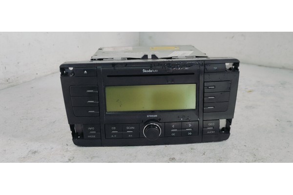 Recambio de sistema audio / radio cd para skoda octavia berlina (1z3) edition 100 referencia OEM IAM 1Z0035161A  