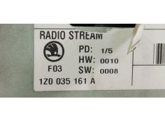 Recambio de sistema audio / radio cd para skoda octavia berlina (1z3) edition 100 referencia OEM IAM 1Z0035161A  