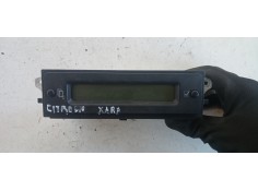 Recambio de pantalla multifuncion para citroen xsara coupe 1.9 diesel referencia OEM IAM 9643654377A01  