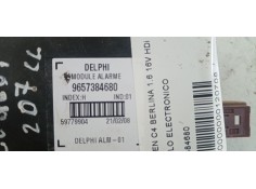 Recambio de modulo electronico para citroen c4 berlina 1.6 16v hdi fap referencia OEM IAM 9657384680  