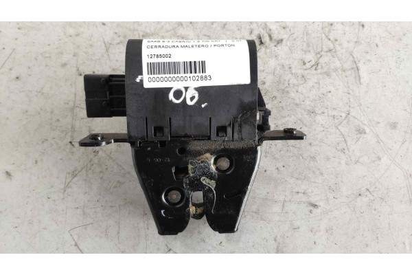 Recambio de cerradura maletero / porton para saab 9-3 cabrio linear referencia OEM IAM 12785002  