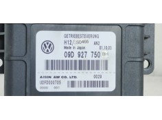 Recambio de centralita cambio automatico para volkswagen touareg (7la) 5.0 v10 tdi dpf referencia OEM IAM 09D927750BH  