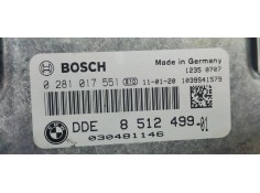 Recambio de centralita motor uce para bmw serie 1 berlina (e81/e87) 116d referencia OEM IAM 0281017551  