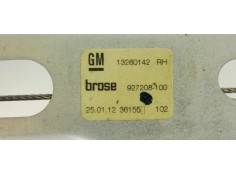 Recambio de elevalunas trasero derecho para opel zafira tourer 2.0 cdti 130 fap referencia OEM IAM 13260142  