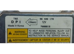 Recambio de centralita airbag para daewoo kalos 1.4 sr referencia OEM IAM 96406170  