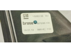 Recambio de elevalunas delantero derecho para opel zafira tourer 2.0 cdti 130 fap referencia OEM IAM 13260138  