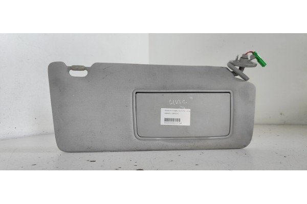 Recambio de parasol derecho para honda civic berlina 5 (fk) 1.4 dsi cat referencia OEM IAM   