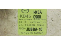 Recambio de compresor aire acondicionado para mazda 3 lim. () 2.0 i 120 referencia OEM IAM F500JUBBA10  