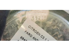 Recambio de faro antiniebla derecho para citroen c3 1.4 hdi exclusive referencia OEM IAM 96489477801  