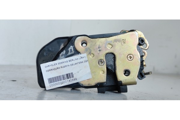 Recambio de cerradura puerta delantera derecha para chrysler sebring berlina (jr41) 2.4 base referencia OEM IAM   