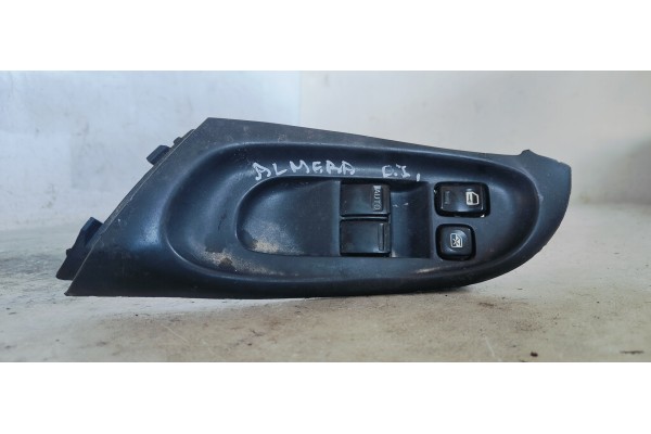 Recambio de mando elevalunas delantero izquierdo para nissan almera (n16/e) line up referencia OEM IAM 80961BM500  