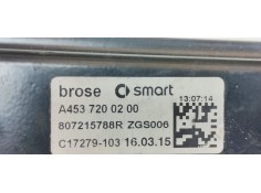 Recambio de elevalunas delantero izquierdo para smart fortwo coupe 1.0 turbo cat referencia OEM IAM A4537200200  