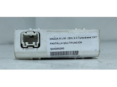 Recambio de pantalla multifuncion para mazda 6 lim. (gh) 2.0 turbodiesel cat referencia OEM IAM GAA955260  