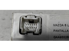 Recambio de pantalla multifuncion para mazda 6 lim. (gh) 2.0 turbodiesel cat referencia OEM IAM GAA955260  