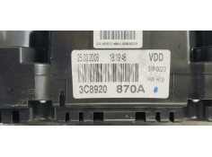 Recambio de cuadro instrumentos para volkswagen passat cc (357) 2.0 tdi 140 fap referencia OEM IAM 3C8920870A  