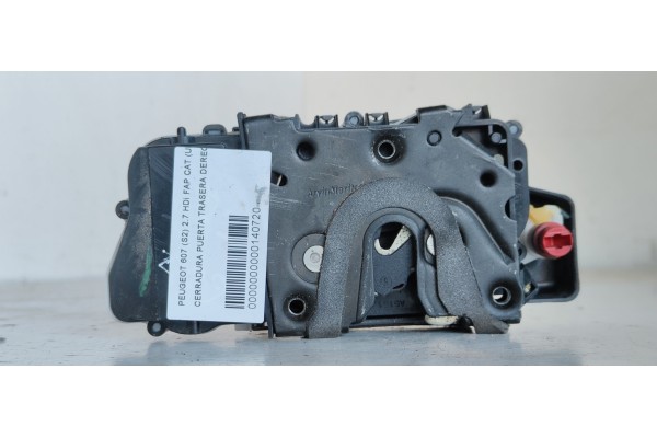 Recambio de cerradura puerta trasera derecha para peugeot 607 (s2) básico referencia OEM IAM   