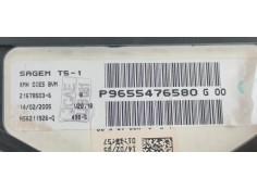 Recambio de cuadro instrumentos para peugeot 407 1.6 hdi fap cat (9hz / dv6ted4) referencia OEM IAM P9655476580  