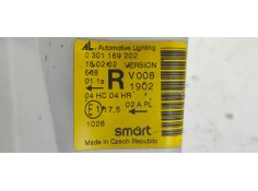 Recambio de faro derecho para smart coupe 0.7 turbo cat referencia OEM IAM 0301169202  