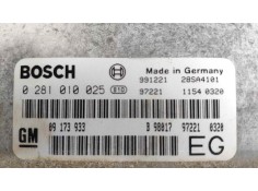 Recambio de centralita motor uce para opel frontera b 2.2 16v dti referencia OEM IAM 09173933 028101025 