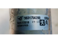 Recambio de tubos aire acondicionado para peugeot 2008 (--.2013) 1.5hdi 100 fap referencia OEM IAM 9831756280  