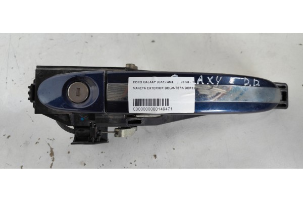 Recambio de maneta exterior delantera derecha para ford galaxy (ca1) ghia referencia OEM IAM   