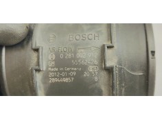 Recambio de caudalimetro para opel zafira tourer 2.0 cdti 130 fap referencia OEM IAM 0281002912  