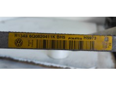 Recambio de condensador / radiador aire acondicionado para skoda fabia (5j2 ) young referencia OEM IAM 6Q0820411K  