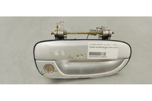 Recambio de maneta exterior delantera derecha para hyundai accent (lc) gls referencia OEM IAM   