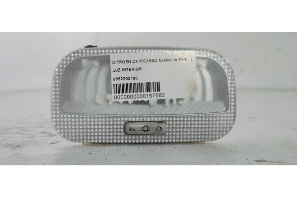 Recambio de luz interior para citroen c4 picasso exclusive plus referencia OEM IAM 9652262180  