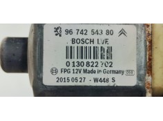 Recambio de elevalunas delantero derecho para peugeot 208 active referencia OEM IAM 9674254380  