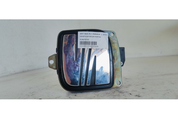 Recambio de maneta exterior porton para seat ibiza (6l1) reference referencia OEM IAM 6L6827573D  