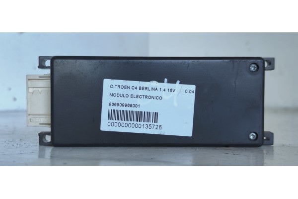 Recambio de modulo electronico para citroen c4 berlina collection referencia OEM IAM 966509968001  