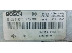 Recambio de centralita motor uce para renault megane ii berlina 5p confort dynamique referencia OEM IAM 0281011776  