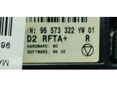 Recambio de mando climatizador para peugeot 407 st sport referencia OEM IAM 96573322  