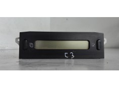 Recambio de pantalla multifuncion para citroen c3 1.4 referencia OEM IAM 9647409477B00  