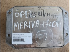 Recambio de centralita motor uce para opel meriva 1.7 16v cdti referencia OEM IAM 8980003220 1125000200 98000322
