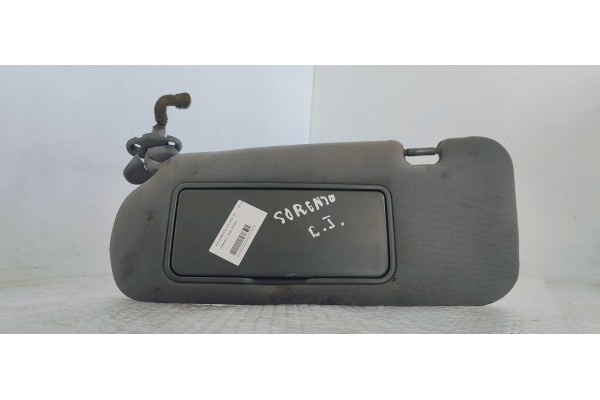 Recambio de parasol izquierdo para kia sorento 2.5 crdi ex referencia OEM IAM   