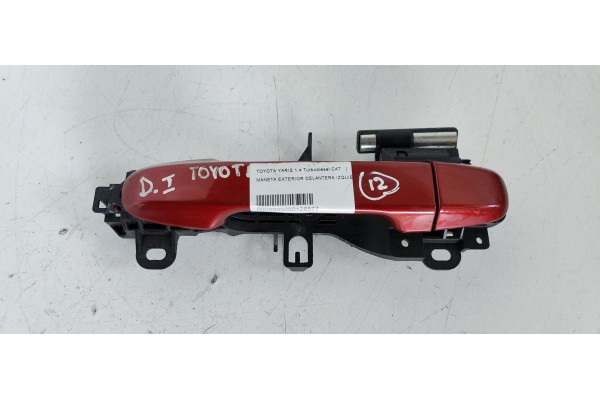 Recambio de maneta exterior delantera izquierda para toyota yaris 1.4 turbodiesel cat referencia OEM IAM   