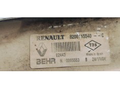 Recambio de intercooler para renault scenic ii emotion referencia OEM IAM 8200115540  