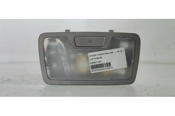 Recambio de luz interior para hyundai tucson sle 2wd referencia OEM IAM 92850C1XXX  