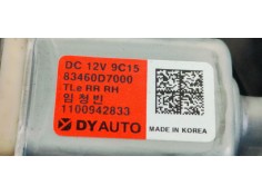 Recambio de elevalunas trasero derecho para hyundai tucson sle 2wd referencia OEM IAM 9215100100  