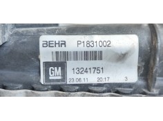 Recambio de intercooler para opel insignia berlina 2.0 16v cdti referencia OEM IAM 13241751  