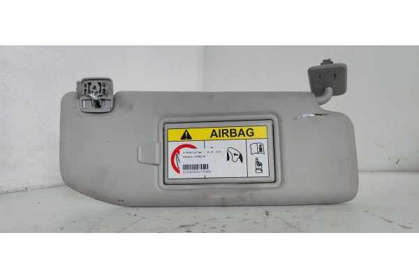 Recambio de parasol derecho para citroen c3 feel referencia OEM IAM   