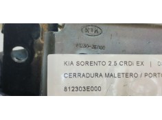 Recambio de cerradura maletero / porton para kia sorento 2.5 crdi ex referencia OEM IAM 812303E000  