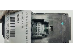 Recambio de mando luces para opel insignia berlina 2.0cdti 130 fap referencia OEM IAM 13268702  