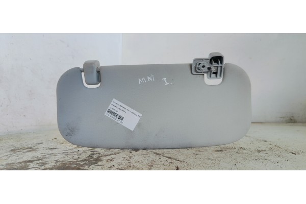 Recambio de parasol izquierdo para mini mini (r50,r53) mini ii berlina fase 1 referencia OEM IAM 1010567200  